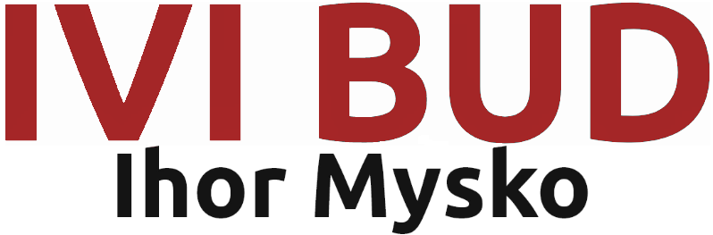 IVI BUD Ihor Mysko logo